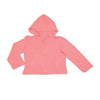 bamboo terry zip hoodie pink lemonade