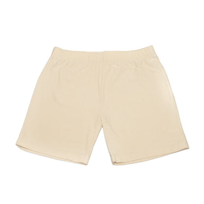 bamboo terry shorts soft sand