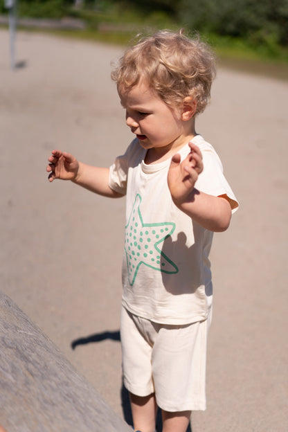 bamboo terry shorts soft sand