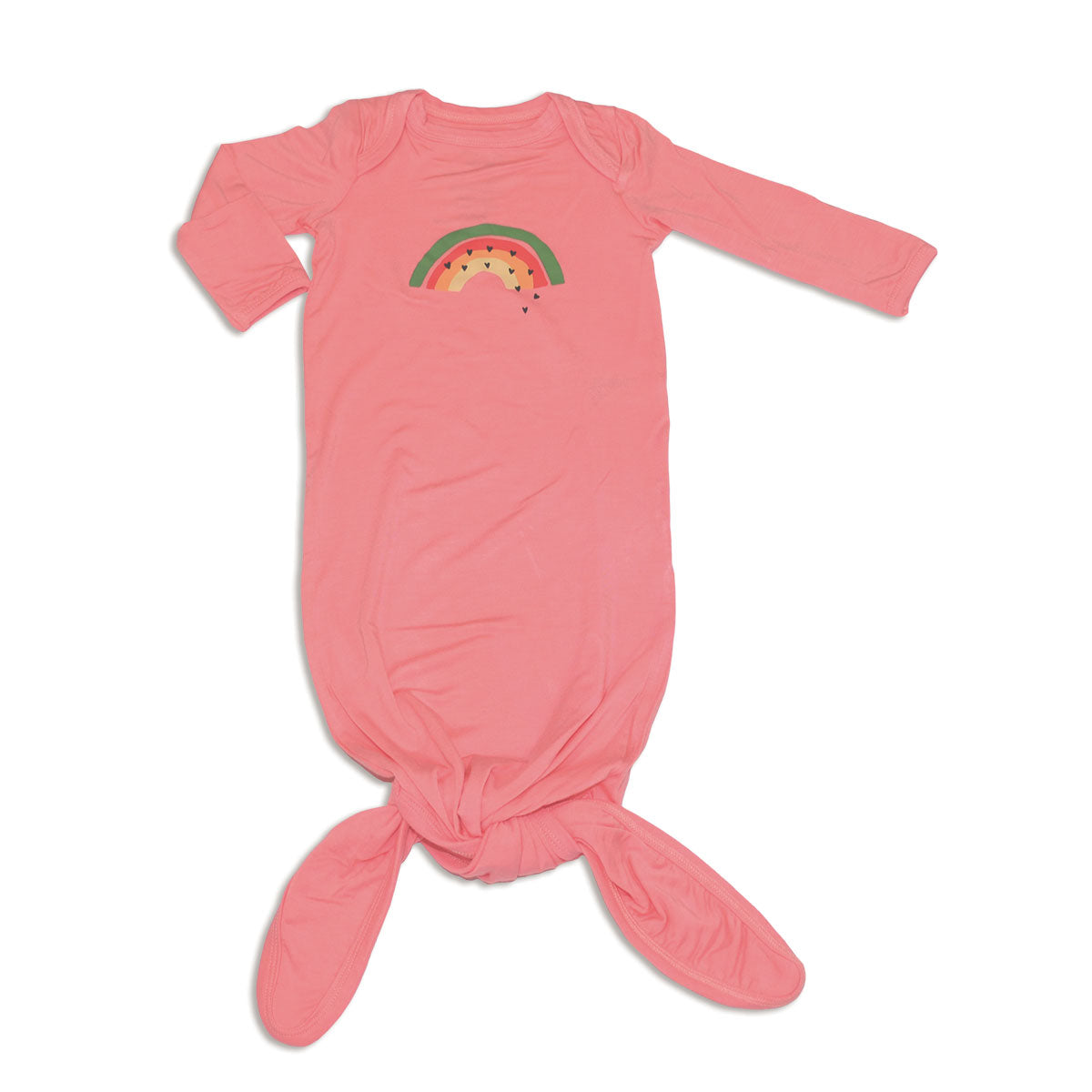 bamboo knotted sleeper pink lemonade