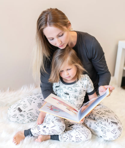 women long sleeve pajama set