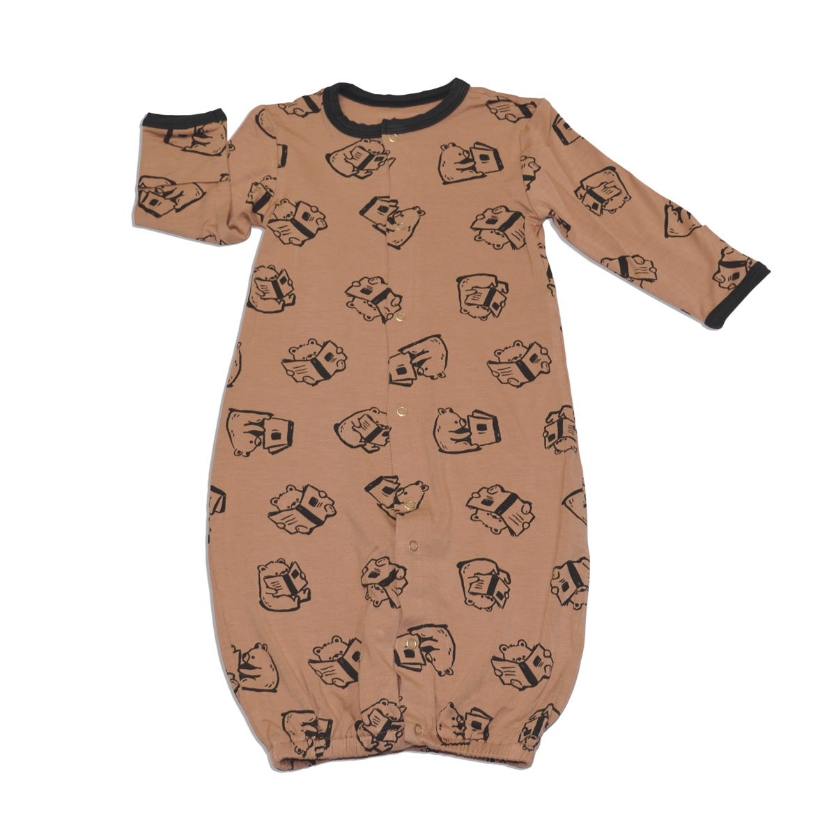 bamboo converter gown story book bear print