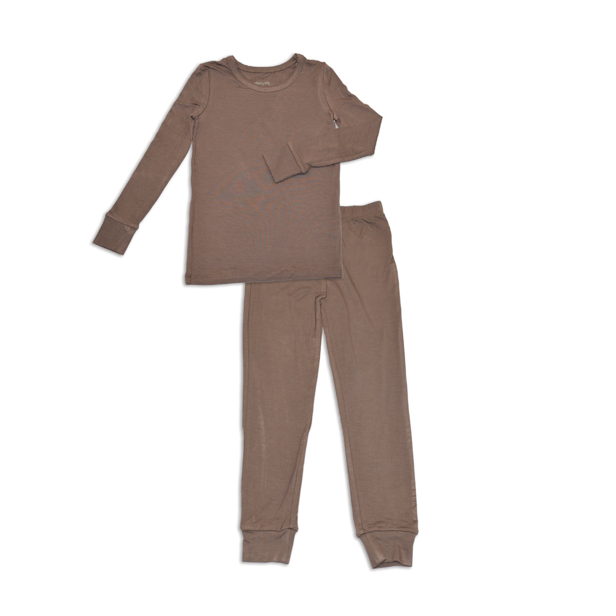 bamboo long sleeve pj set antler