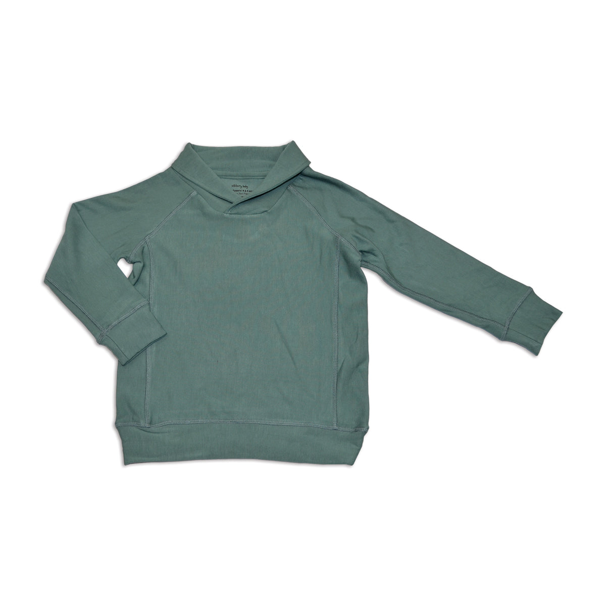 Shawl store collar sweatshirt