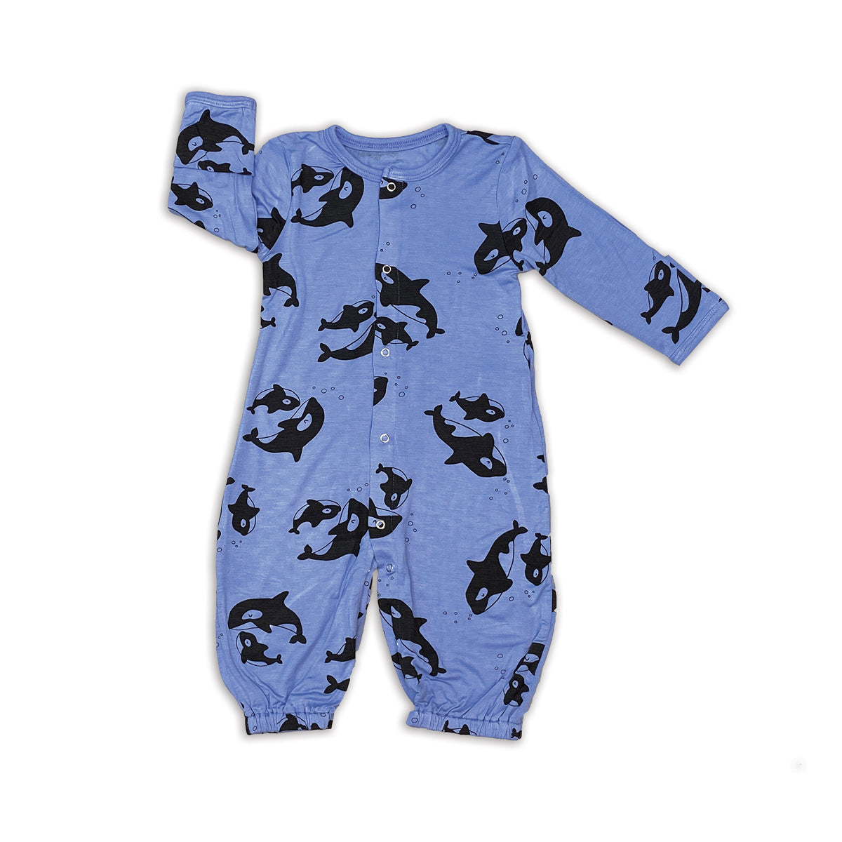 bamboo converter gown orca print