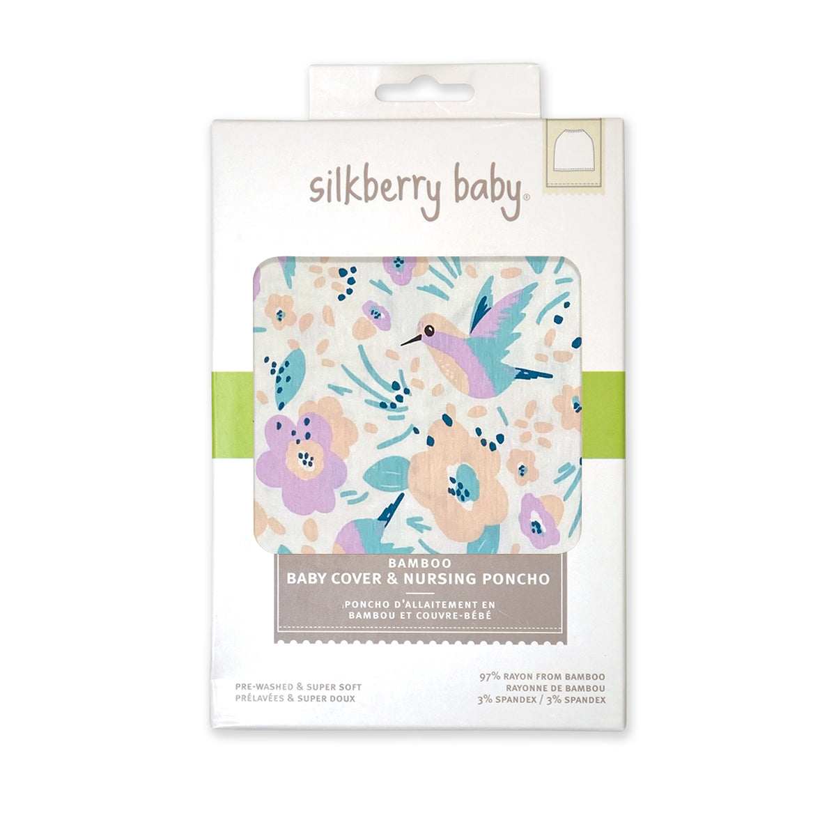 bamboo baby cover & nursing poncho