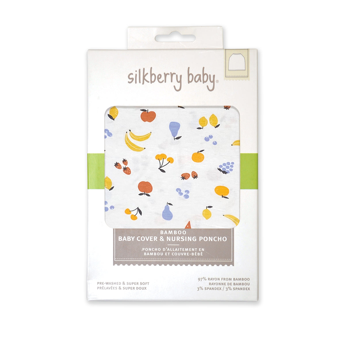 bamboo baby cover & nursing poncho