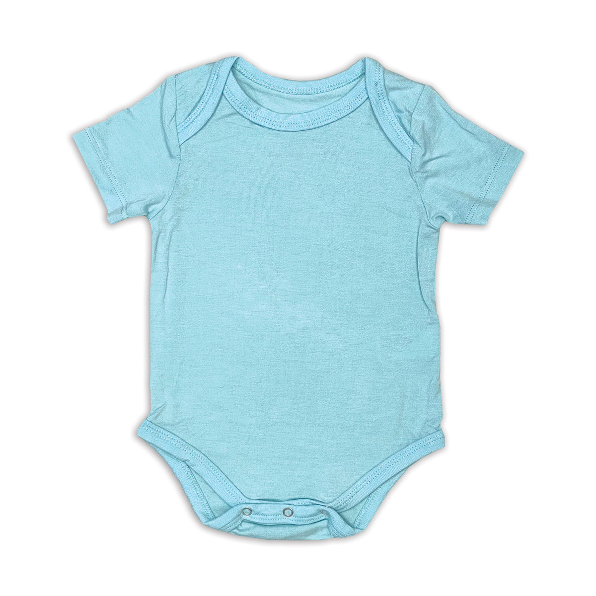 bamboo short sleeve onesie cotton candy